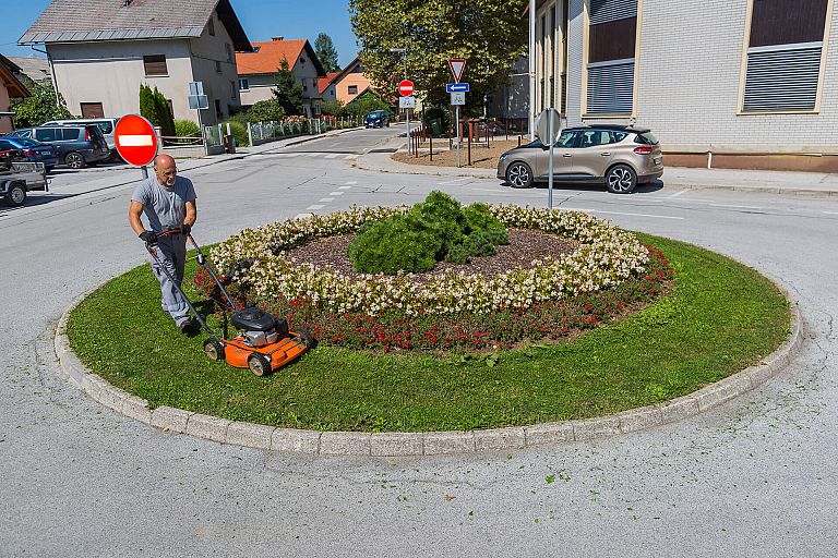 urejanje krožišča