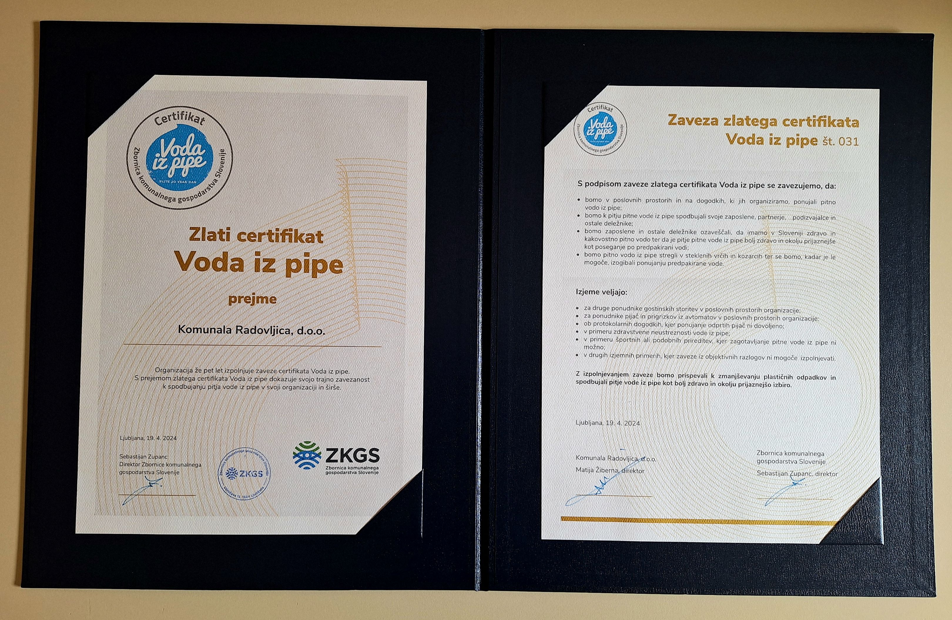 Voda iz pipe_certifikat